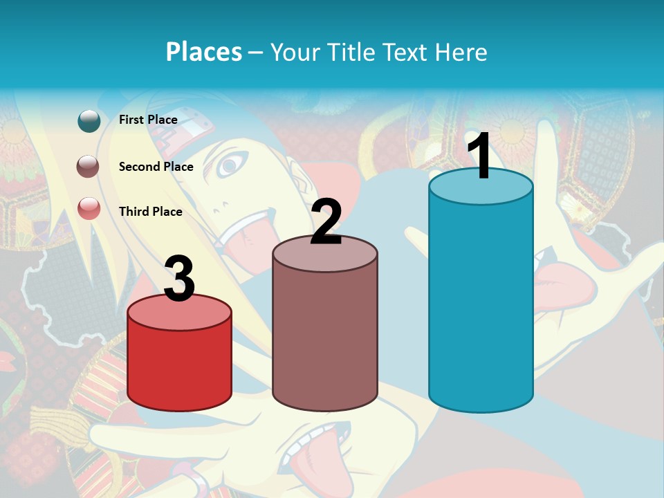 A Woman With A Surprised Look On Her Face PowerPoint Template