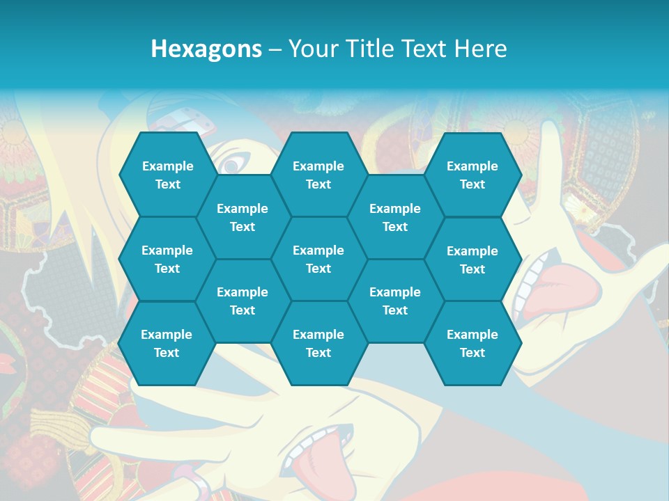 A Woman With A Surprised Look On Her Face PowerPoint Template