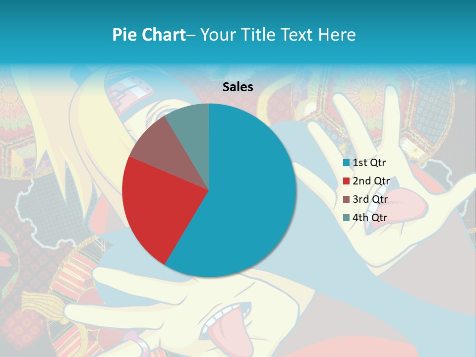 A Woman With A Surprised Look On Her Face PowerPoint Template