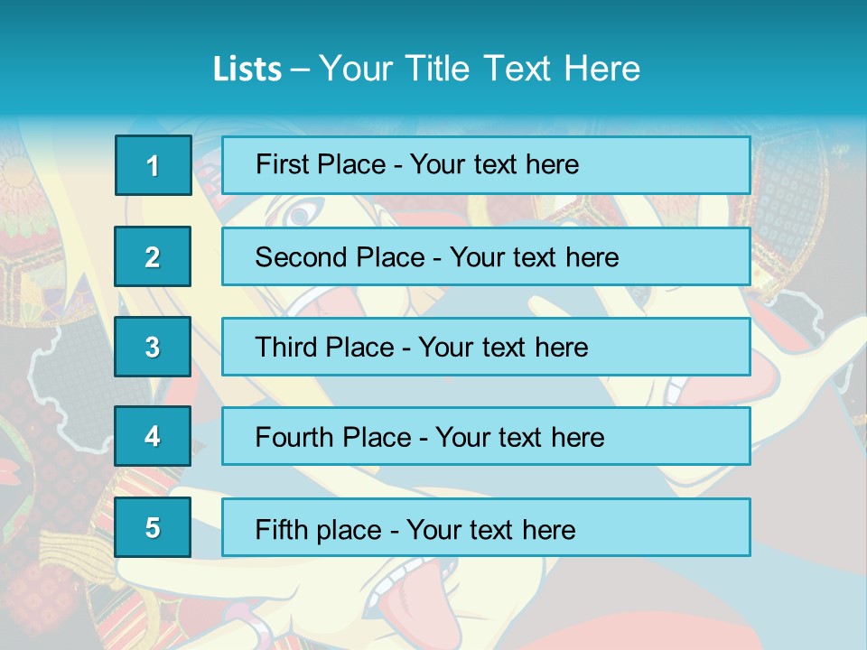 A Woman With A Surprised Look On Her Face PowerPoint Template