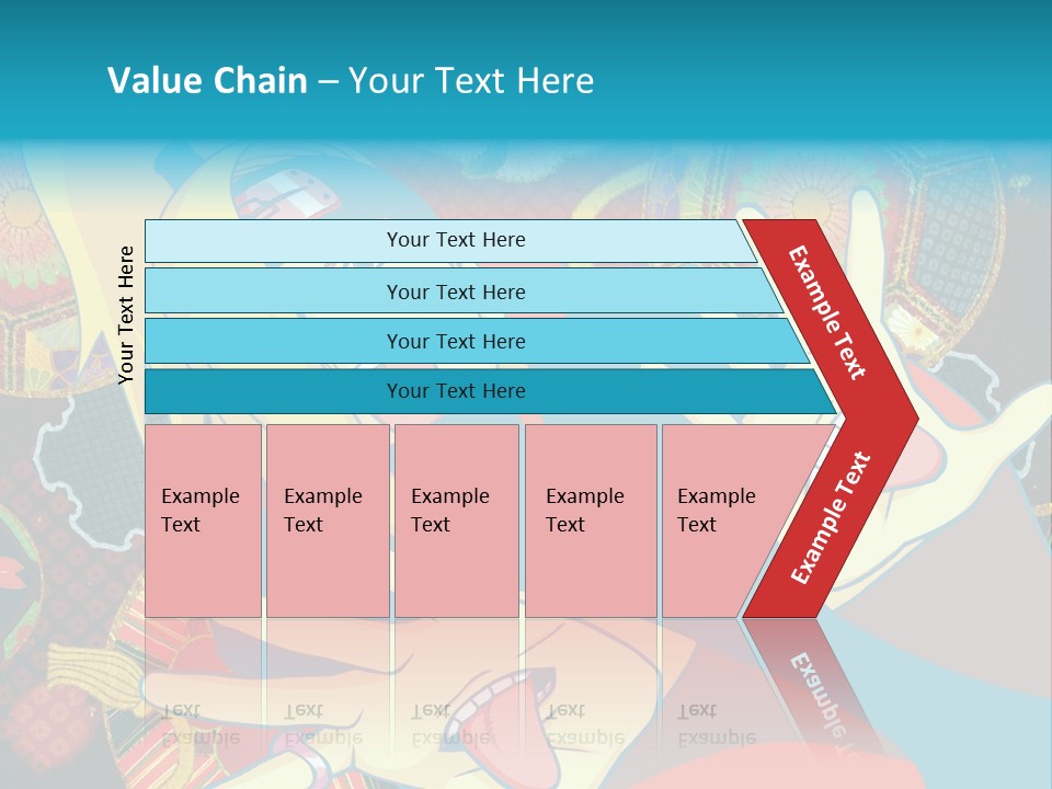 A Woman With A Surprised Look On Her Face PowerPoint Template