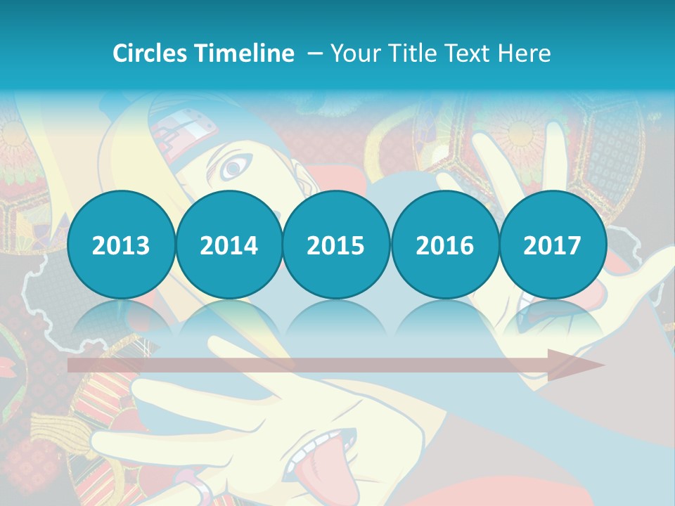 A Woman With A Surprised Look On Her Face PowerPoint Template