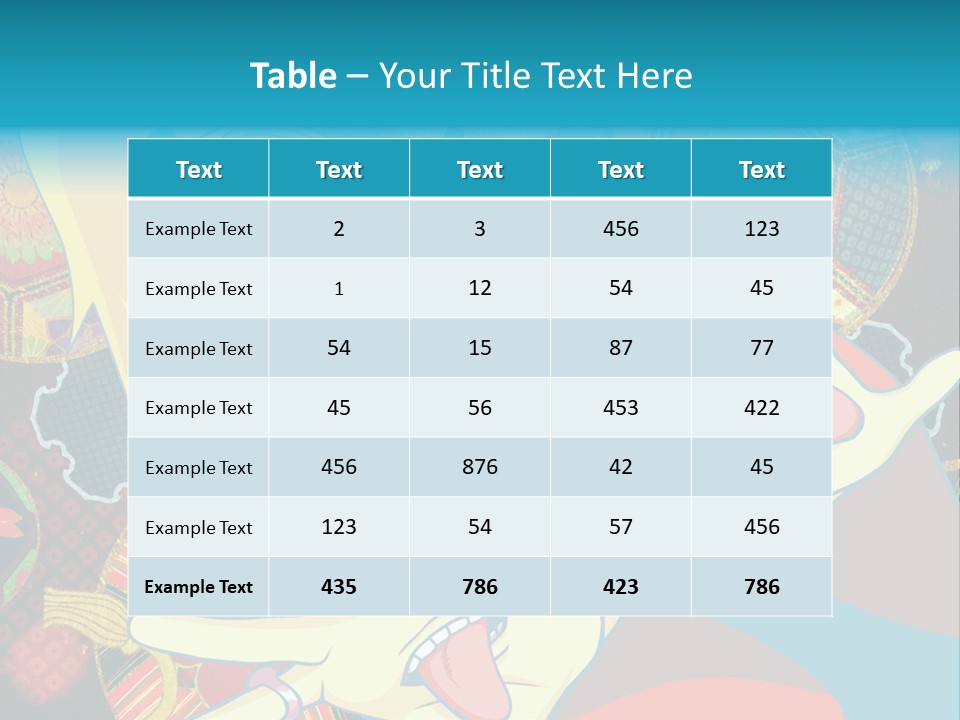 A Woman With A Surprised Look On Her Face PowerPoint Template