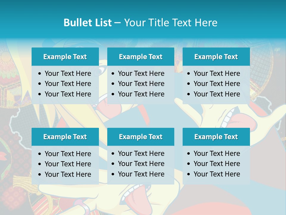 A Woman With A Surprised Look On Her Face PowerPoint Template