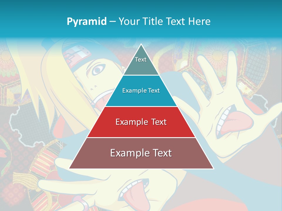 A Woman With A Surprised Look On Her Face PowerPoint Template