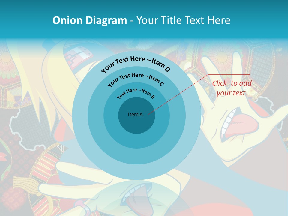 A Woman With A Surprised Look On Her Face PowerPoint Template