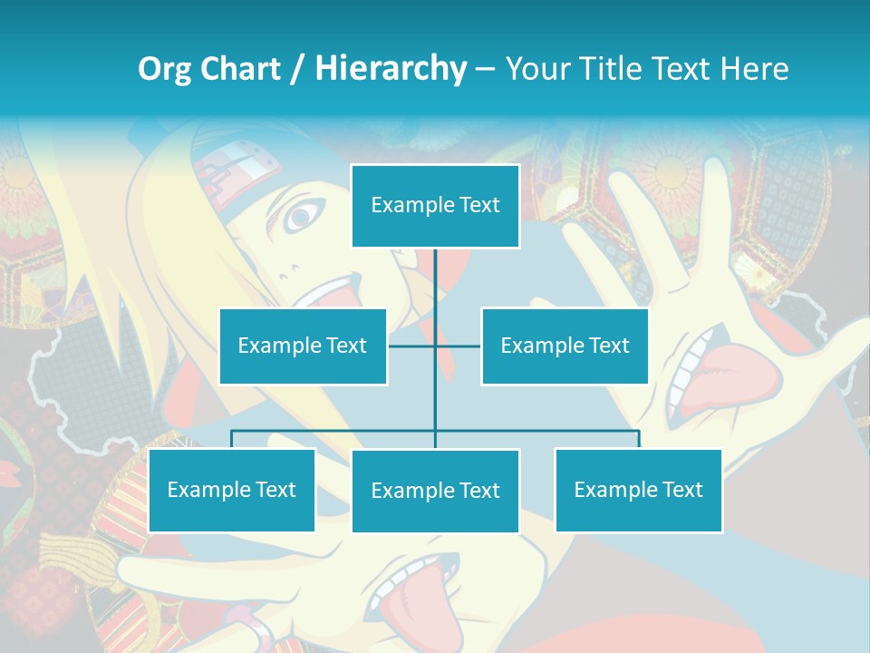 A Woman With A Surprised Look On Her Face PowerPoint Template