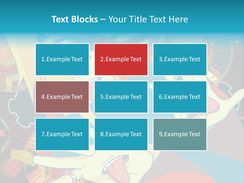 A Woman With A Surprised Look On Her Face PowerPoint Template