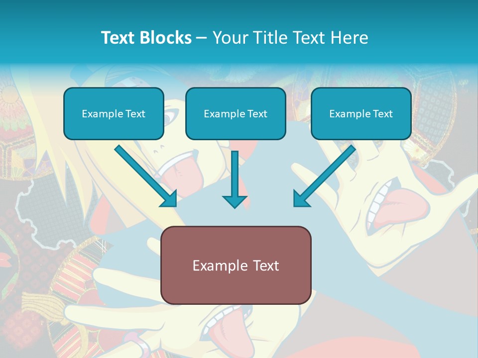 A Woman With A Surprised Look On Her Face PowerPoint Template