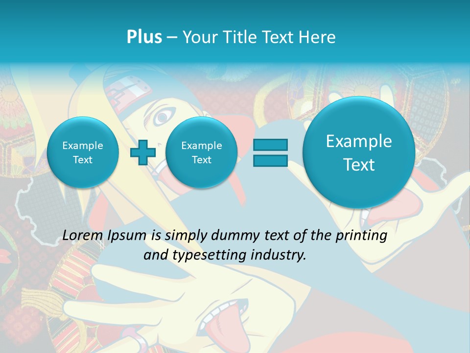 A Woman With A Surprised Look On Her Face PowerPoint Template