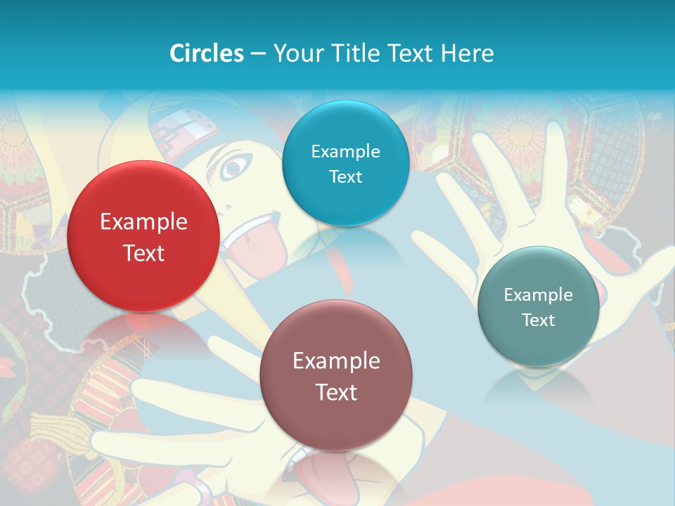 A Woman With A Surprised Look On Her Face PowerPoint Template