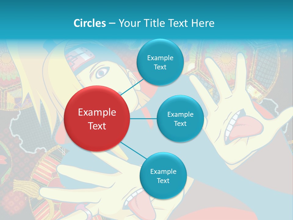 A Woman With A Surprised Look On Her Face PowerPoint Template