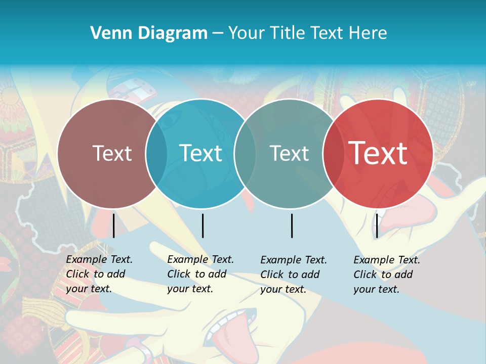 A Woman With A Surprised Look On Her Face PowerPoint Template