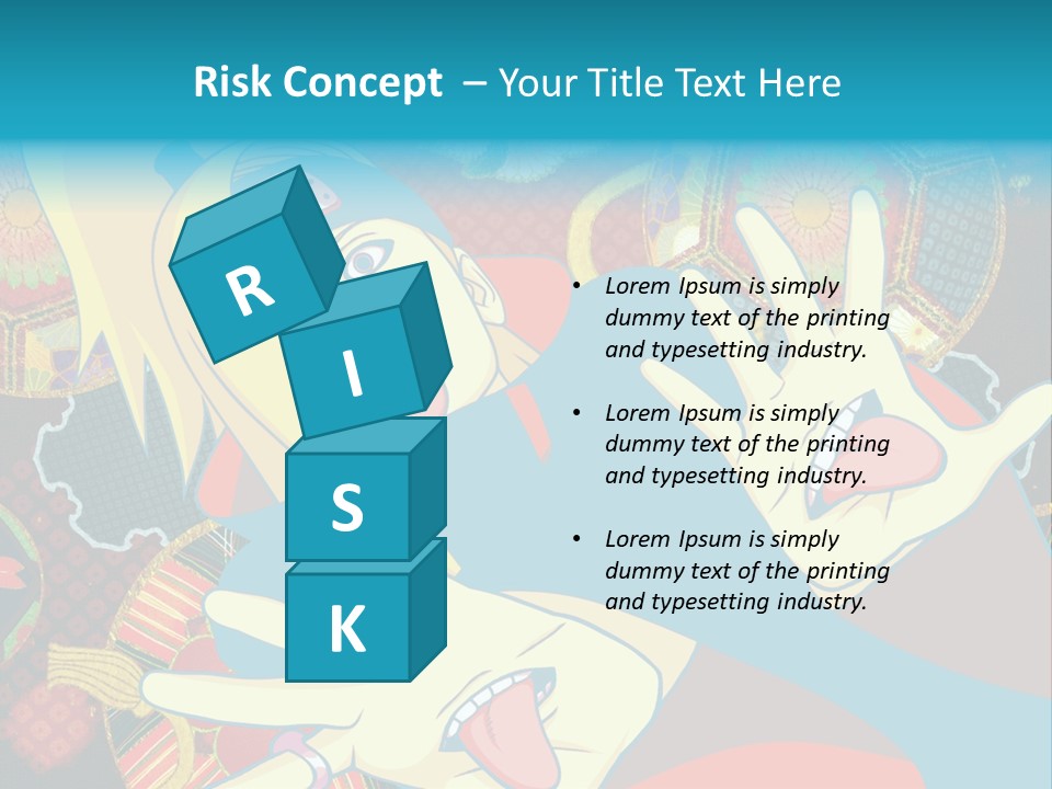 A Woman With A Surprised Look On Her Face PowerPoint Template