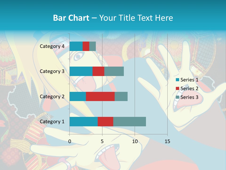 A Woman With A Surprised Look On Her Face PowerPoint Template