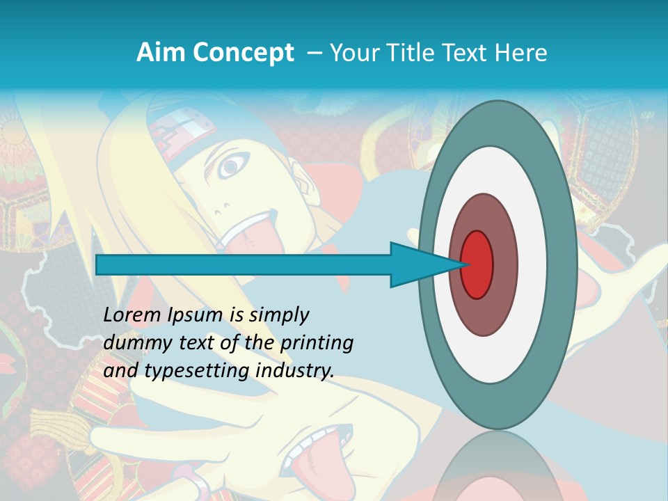 A Woman With A Surprised Look On Her Face PowerPoint Template