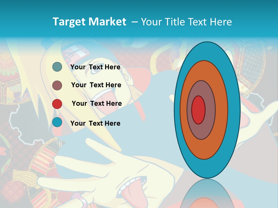 A Woman With A Surprised Look On Her Face PowerPoint Template