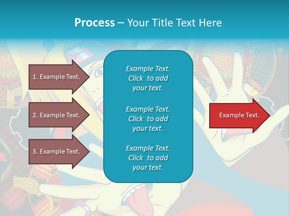 A Woman With A Surprised Look On Her Face PowerPoint Template