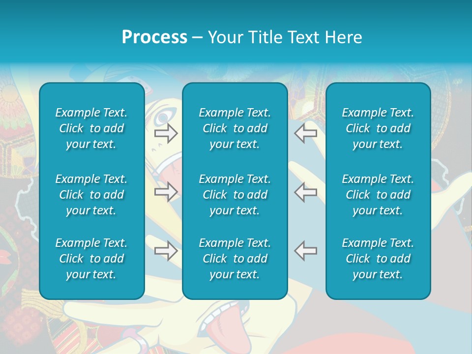 A Woman With A Surprised Look On Her Face PowerPoint Template