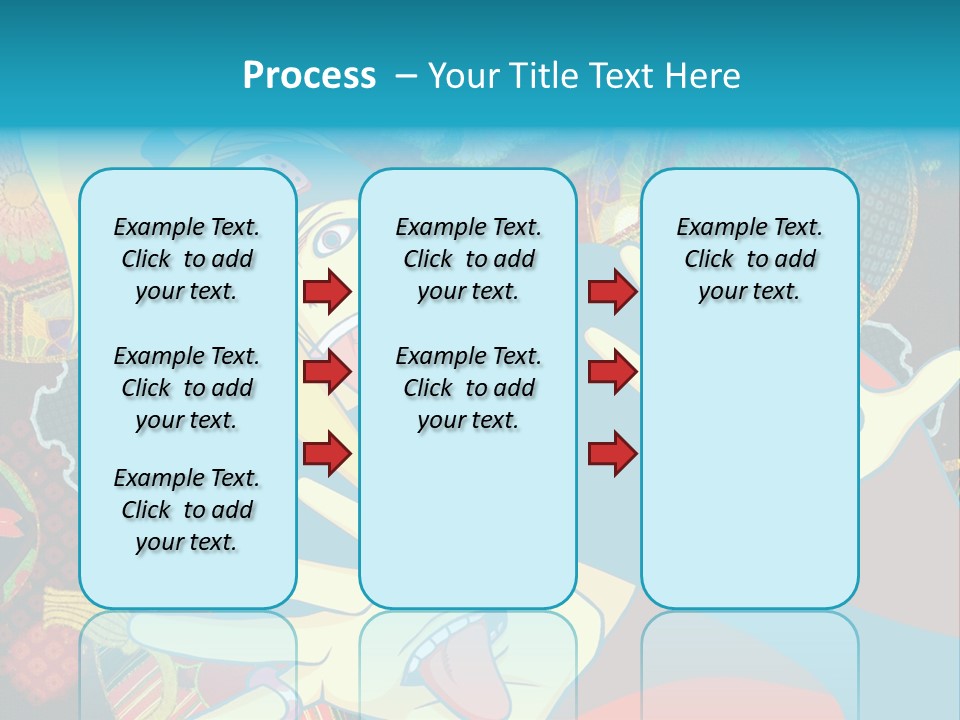 A Woman With A Surprised Look On Her Face PowerPoint Template