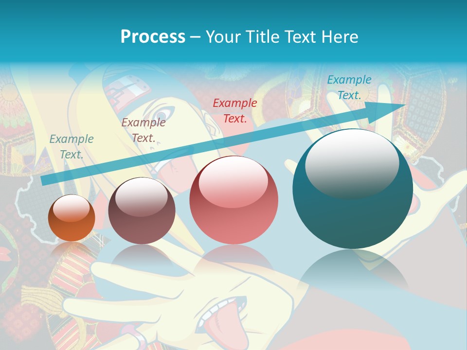 A Woman With A Surprised Look On Her Face PowerPoint Template
