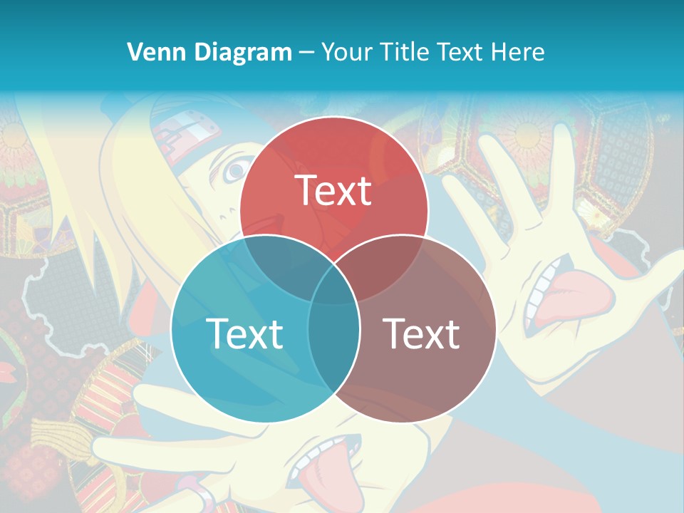 A Woman With A Surprised Look On Her Face PowerPoint Template