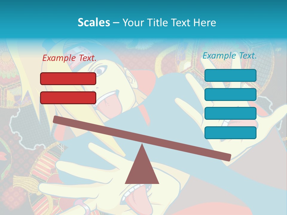 A Woman With A Surprised Look On Her Face PowerPoint Template