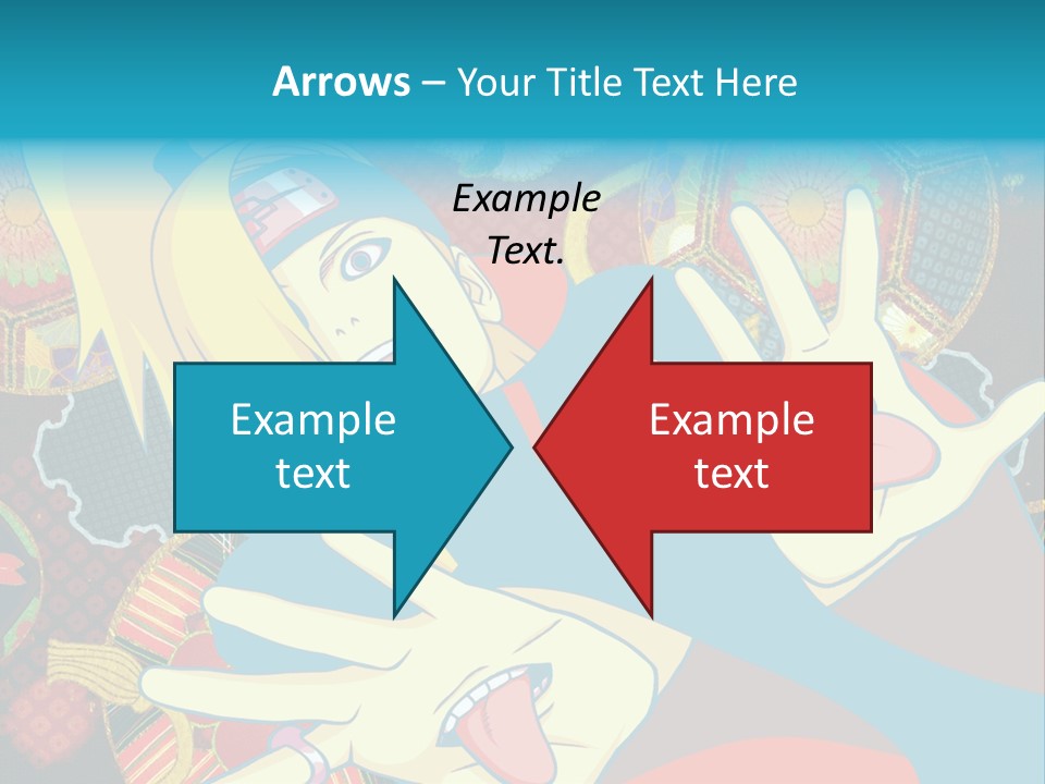 A Woman With A Surprised Look On Her Face PowerPoint Template