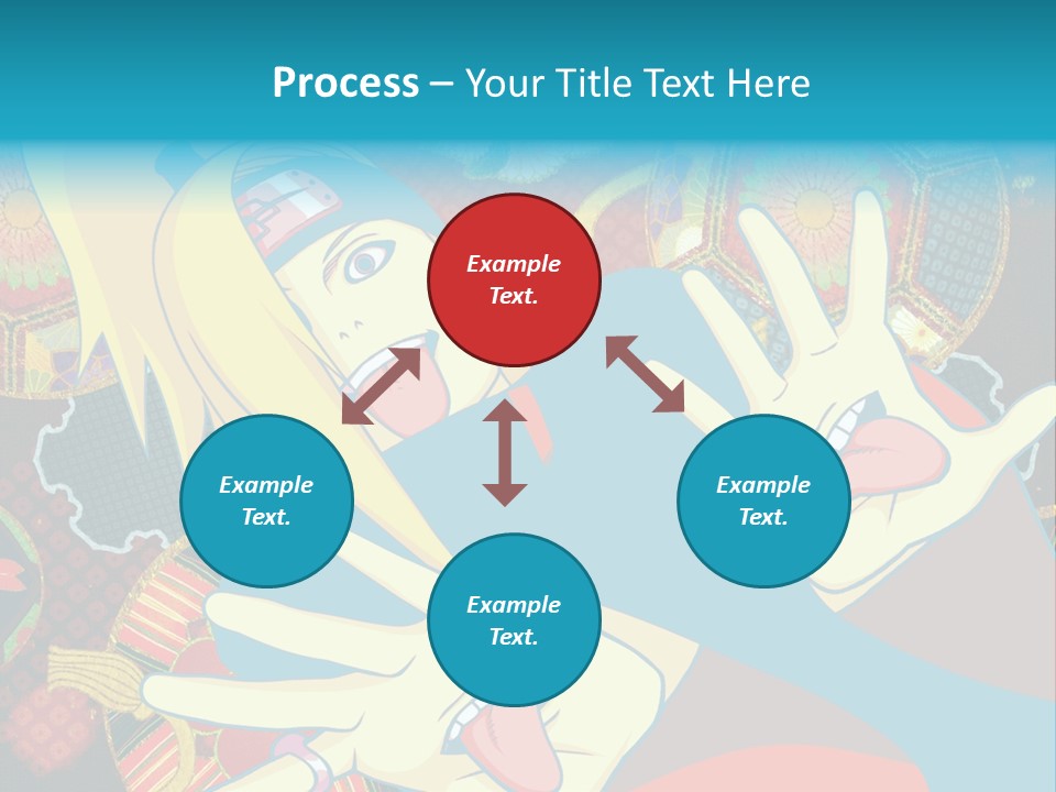 A Woman With A Surprised Look On Her Face PowerPoint Template