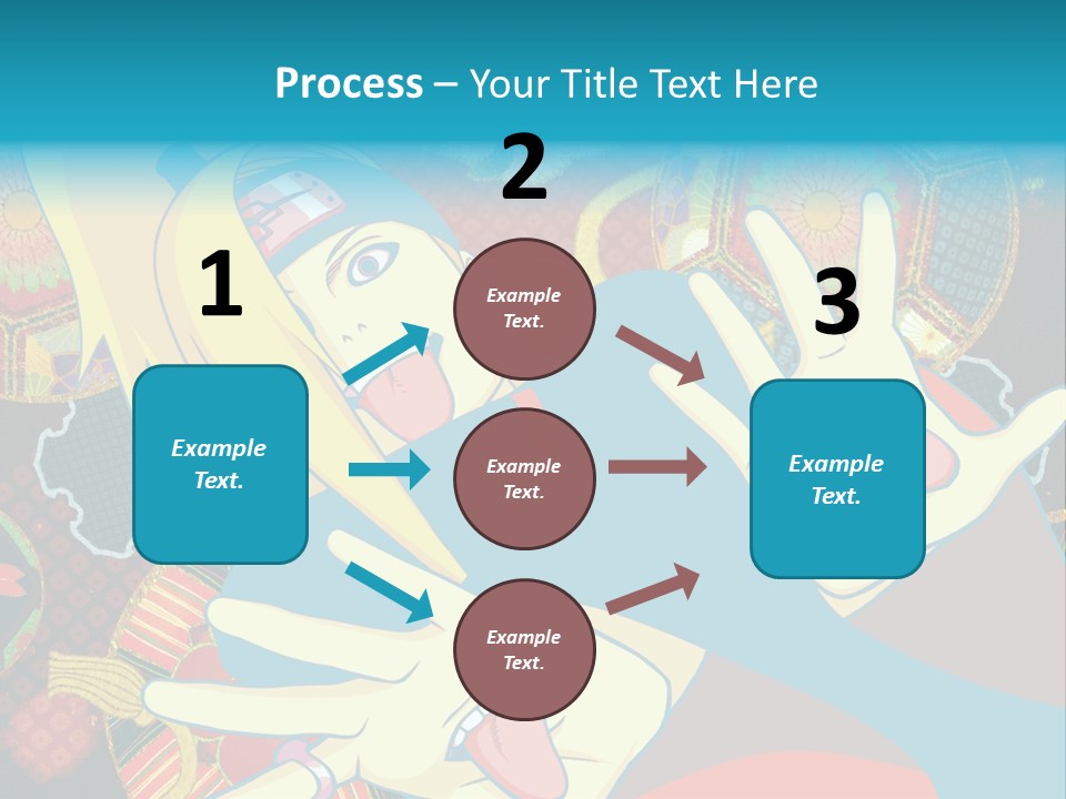 A Woman With A Surprised Look On Her Face PowerPoint Template