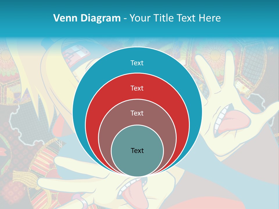 A Woman With A Surprised Look On Her Face PowerPoint Template