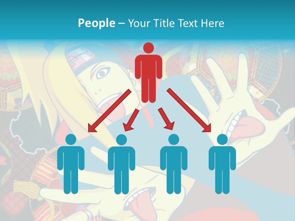 A Woman With A Surprised Look On Her Face PowerPoint Template