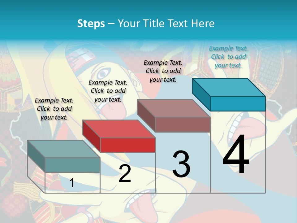 A Woman With A Surprised Look On Her Face PowerPoint Template