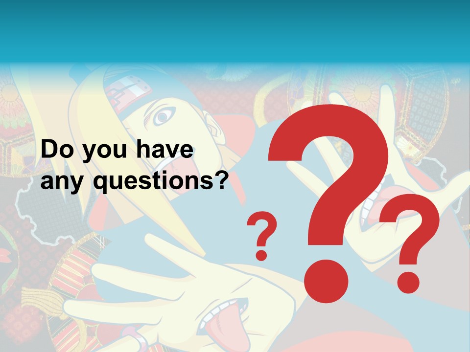 A Woman With A Surprised Look On Her Face PowerPoint Template