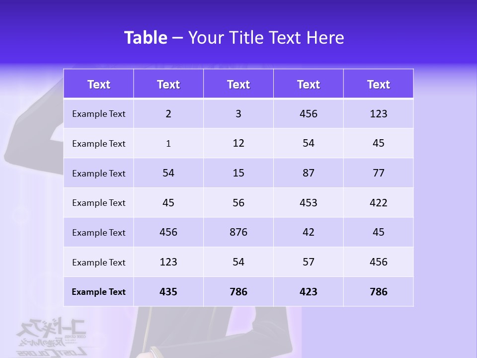 A Anime Character With White Hair And Blue Eyes PowerPoint Template