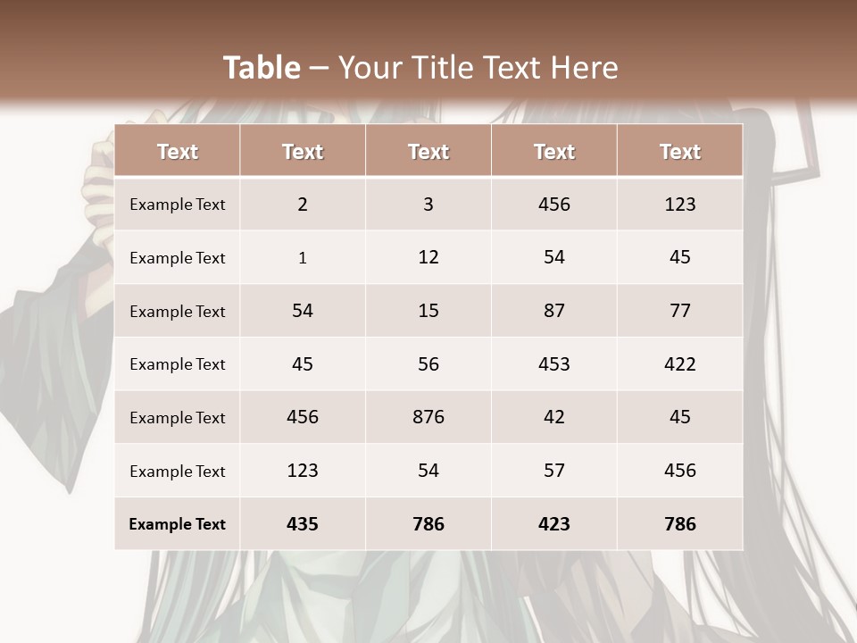 A Couple Of Anime Characters Standing Next To Each Other PowerPoint Template