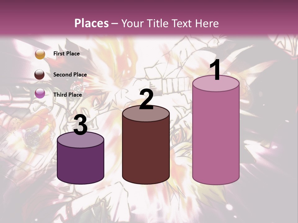 A Powerpoint Presentation With A Purple Background PowerPoint Template