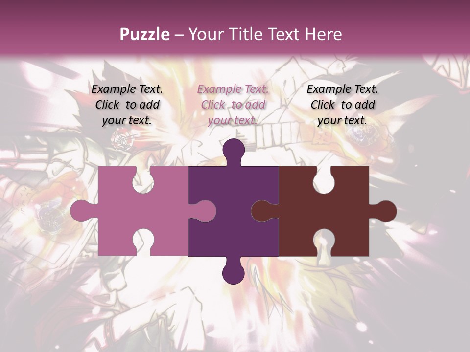 A Powerpoint Presentation With A Purple Background PowerPoint Template