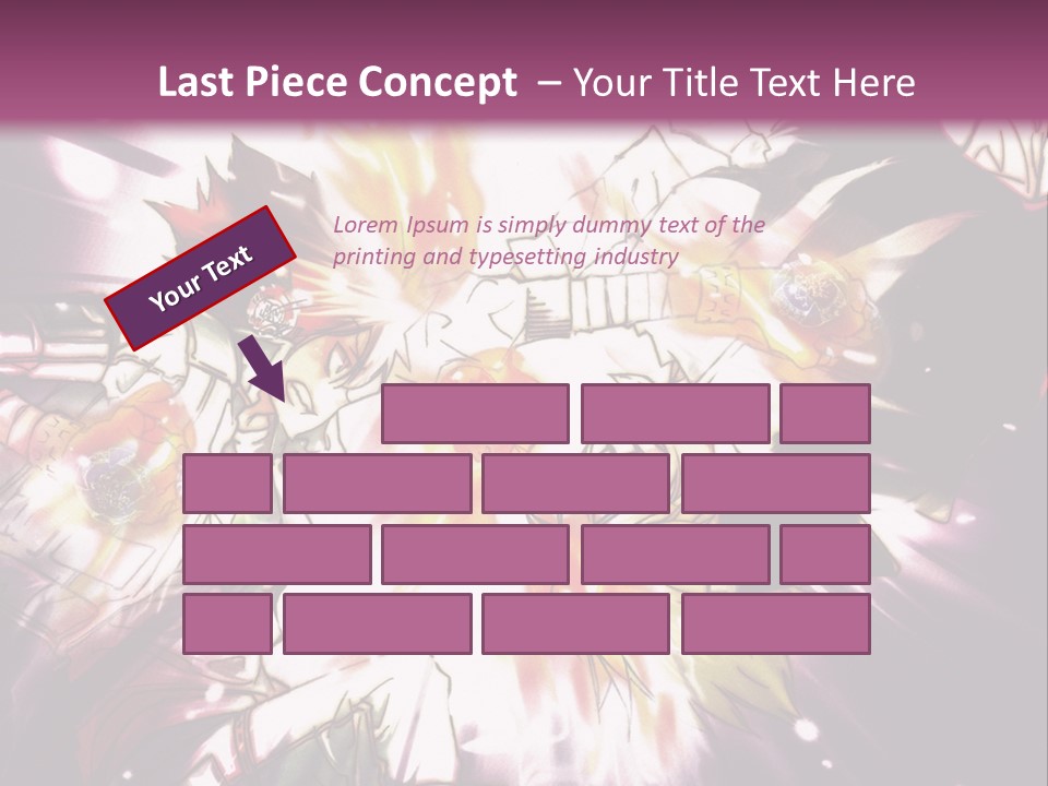 A Powerpoint Presentation With A Purple Background PowerPoint Template