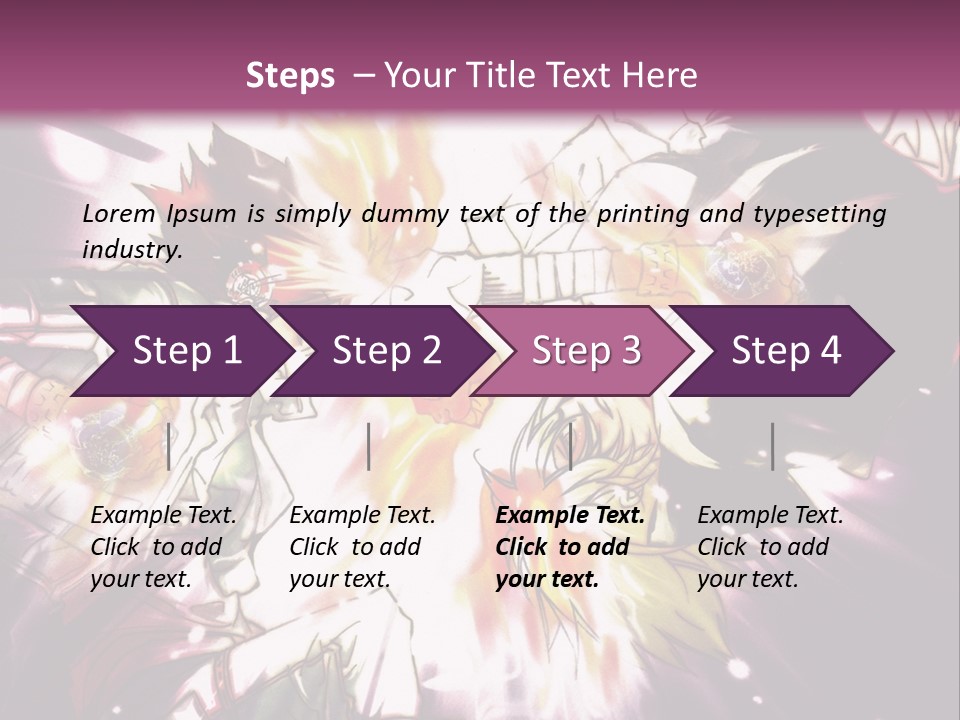 A Powerpoint Presentation With A Purple Background PowerPoint Template