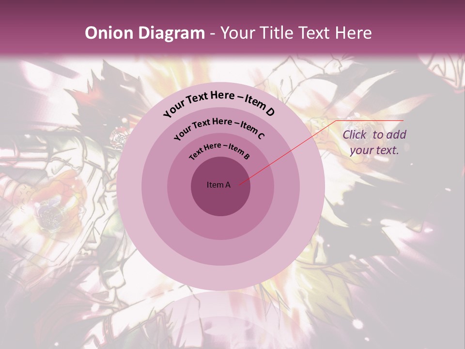 A Powerpoint Presentation With A Purple Background PowerPoint Template