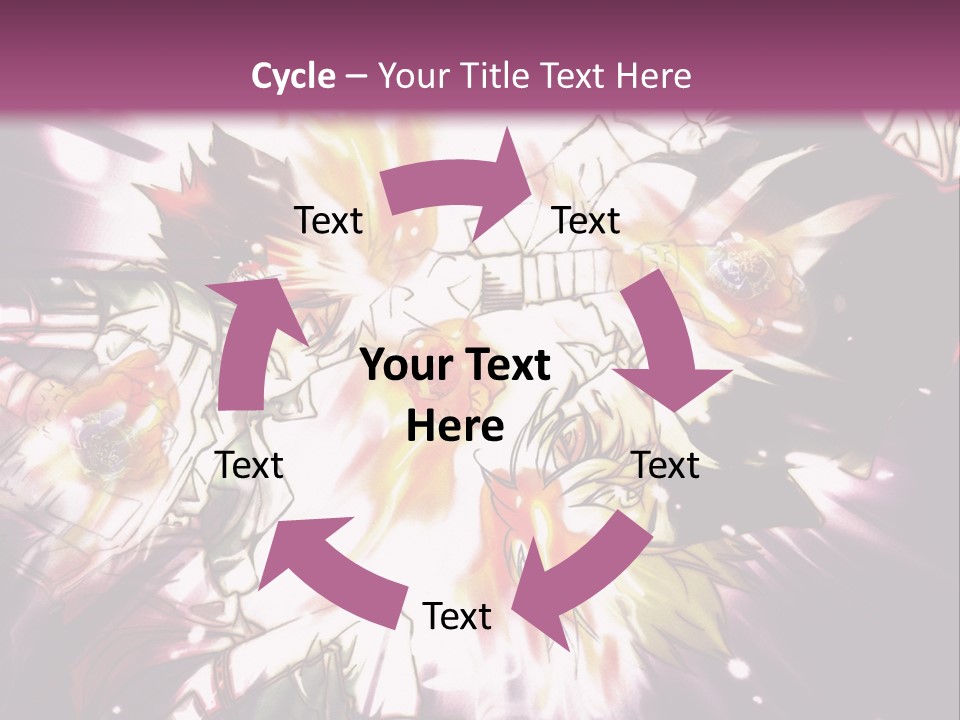 A Powerpoint Presentation With A Purple Background PowerPoint Template