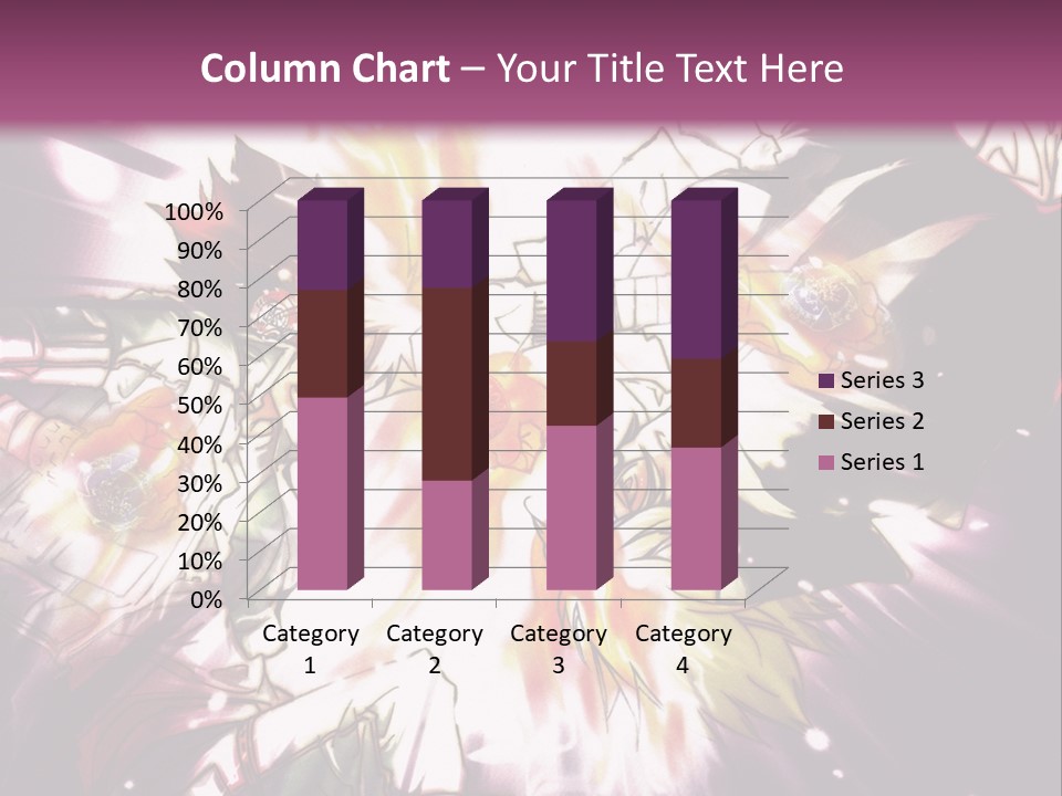 A Powerpoint Presentation With A Purple Background PowerPoint Template