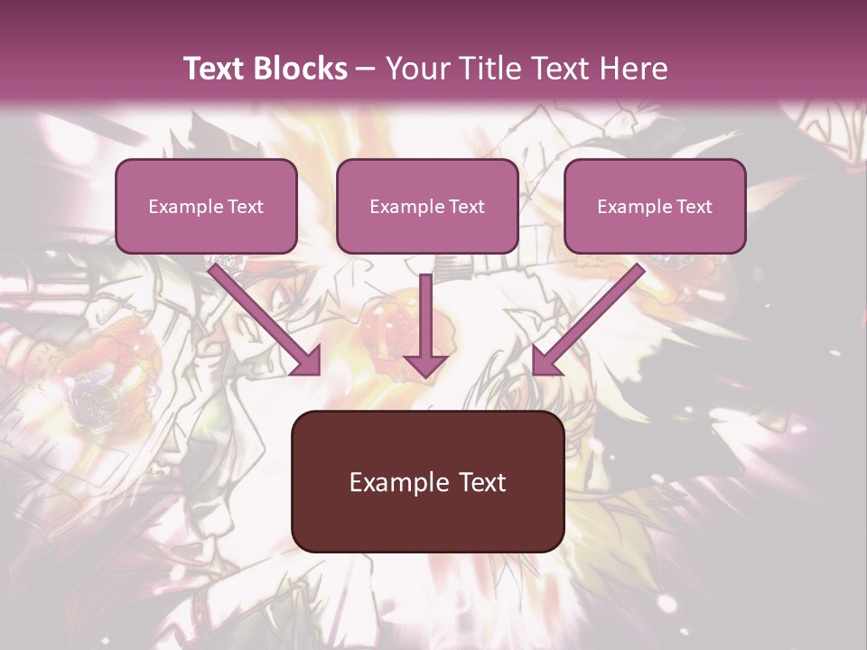 A Powerpoint Presentation With A Purple Background PowerPoint Template