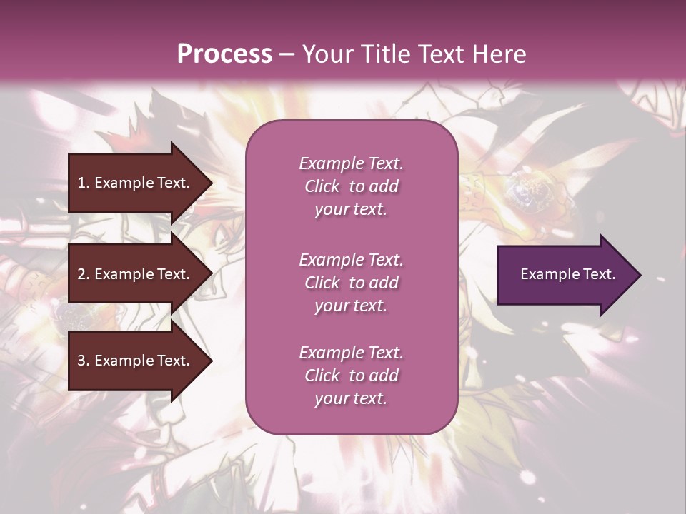 A Powerpoint Presentation With A Purple Background PowerPoint Template