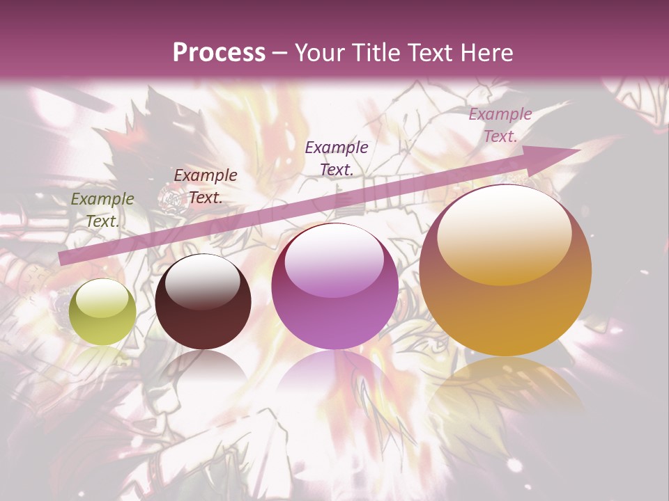 A Powerpoint Presentation With A Purple Background PowerPoint Template