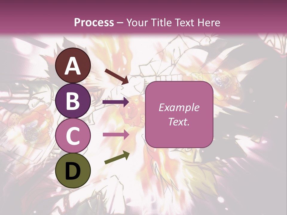 A Powerpoint Presentation With A Purple Background PowerPoint Template