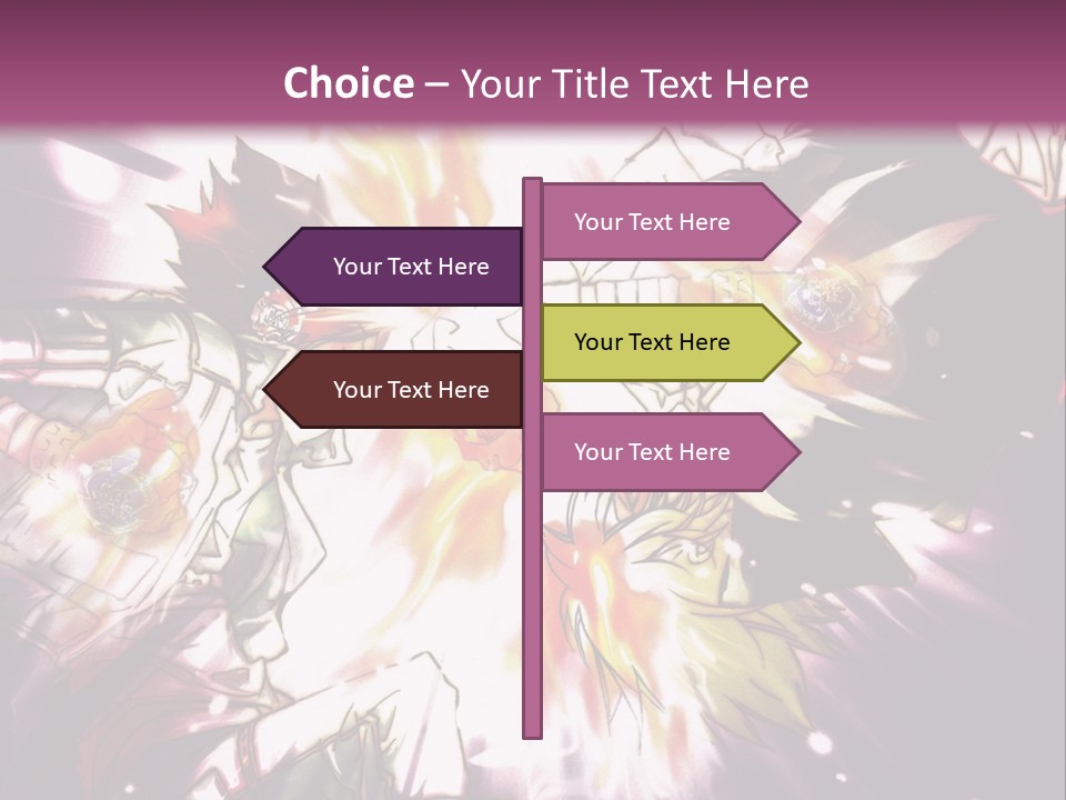 A Powerpoint Presentation With A Purple Background PowerPoint Template