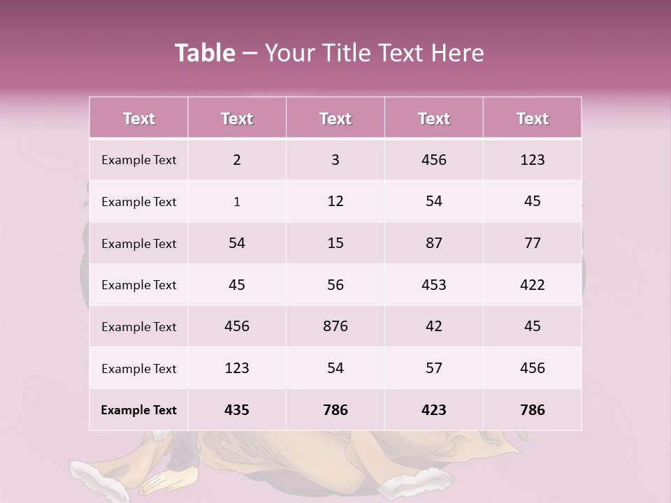 A Couple Of Anime Characters Sitting Next To Each Other PowerPoint Template