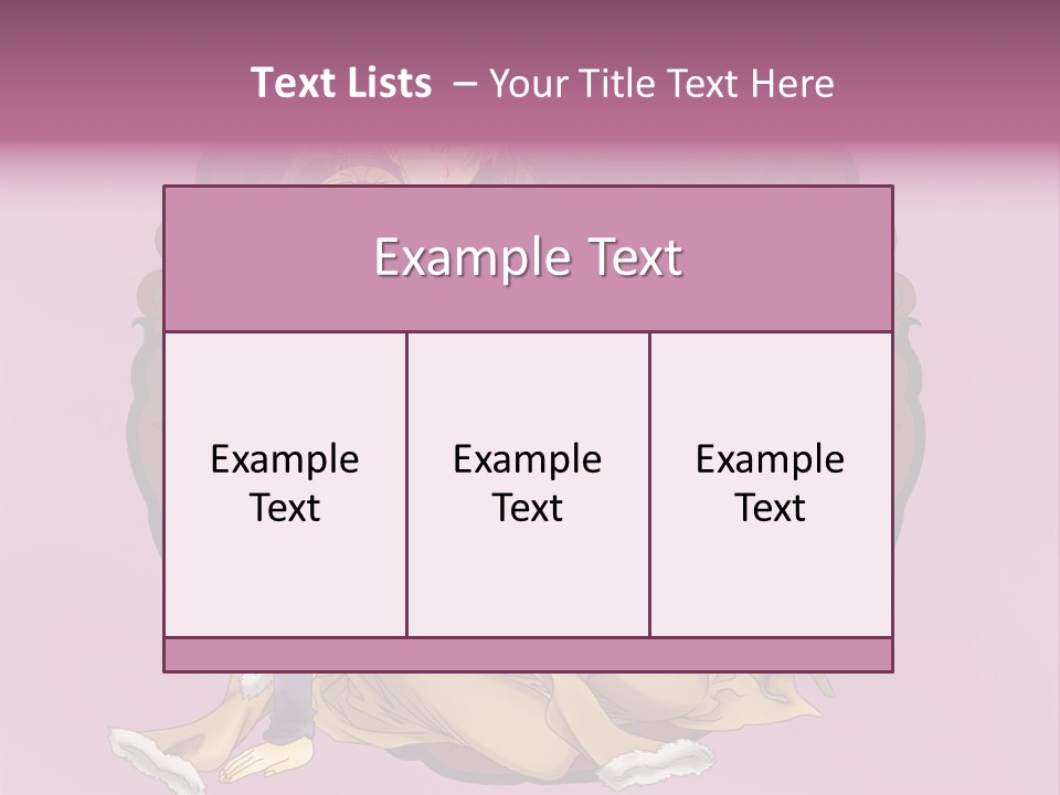 A Couple Of Anime Characters Sitting Next To Each Other PowerPoint Template